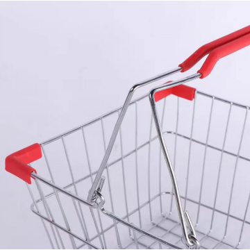 Supermarket Shopping Metal Wire Basket