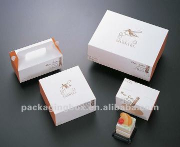 Hot sale food grade paper cake box
