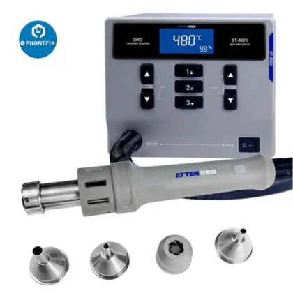 ATTEN St-862D 1000W Hot Air Gun Digital Display BGA Rework Station