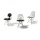 Metal Eames comedor silla de malla de alambre