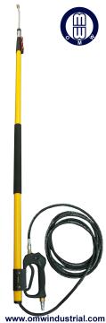 18 ft 4000 PSI Pressure Washer Telescoping Wand Assembly 3/8" Inlet 1/4" Outlet
