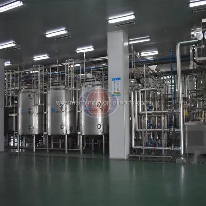 High Efficiency Pasteurized Raw Milk Dairy Processing Line