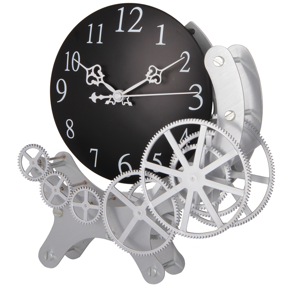 Gear Desk Clock Wiith 5 Rings