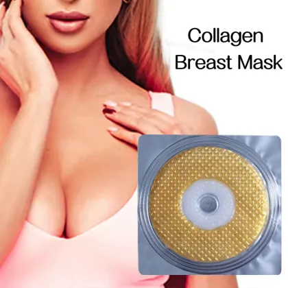 Gold Collagen Crystal Breast Mask: Moisturizing Lifting Firming Whitening