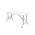 Lightweight Plastic Folding Outdoor Furniture Dining Table