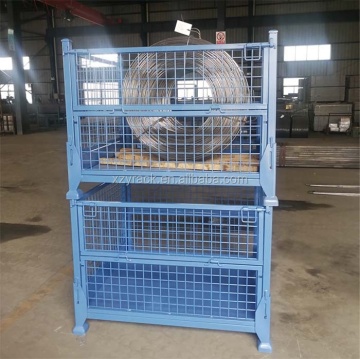 Pengilang Anti Korosi langsung Wire Wire Storage Pallet Mesh Container