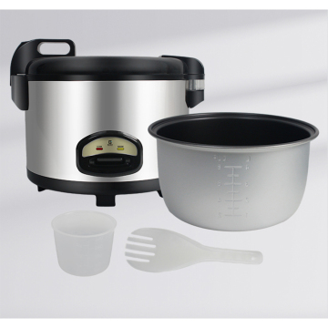 Large Capacity Commercial Drum Rice Cooker with Nonstick Coating for Canteens and Hotels