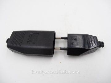 Euro Wiring Male Plug Female Socket 10A