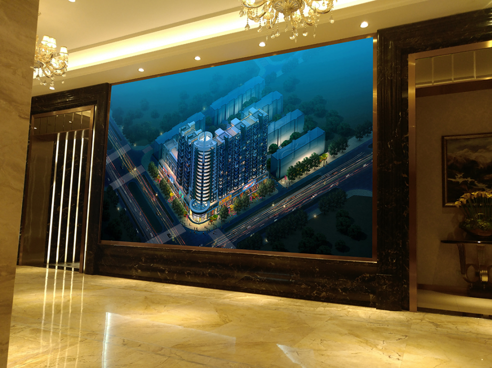 Common anode micro COB LED Display case