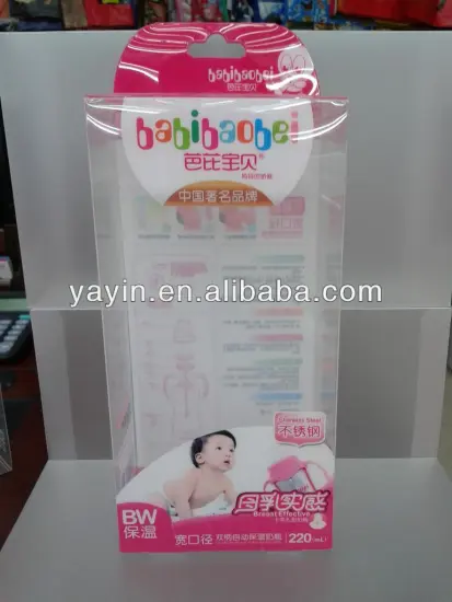 High quality transparent PVC box/clear PVC box