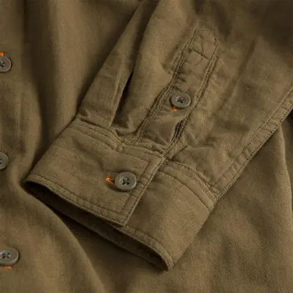 Non-ironing Men's Long Sleeve Hoodie Cotton Hoddie Shirt