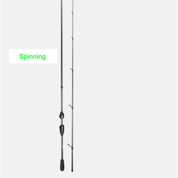 2.4m L Power Fishing Rod 2 Sections Spinning Light Jigging High Carbon Fiber Medium Fast Lures