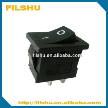 3 Pin Mini Snap-in 6A Rocker Switch reset switch