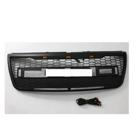 XLstyling Car Accessories Body Kit Front Grille with Lights for Ford Explorer 2012-2015