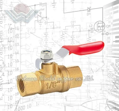 WD-2208 Brass Mini Ball gas Valve