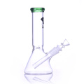 Bong da becher di vetro, prodotti per fumo di vetro trasparente, tubo d'acqua in vetro borosilicato, caveo di vetro, artigianato fatto a mano, regali per le vacanze