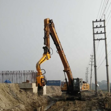 TYSIM EP120 Excavator Mounted Hydraulic Pile Vibro Hammer