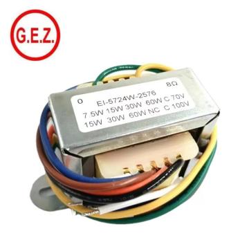 100V 70V 6ohm audio transformer