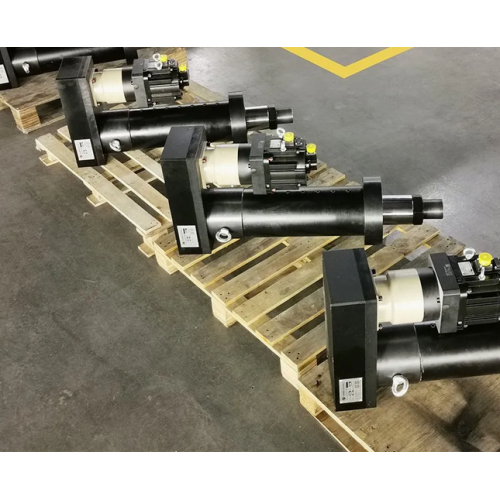 Лінейнавы прывад на 100 кН паводле электрычнага электрычнага цыліндра