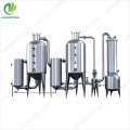 Salt containing wastewater evaporator
