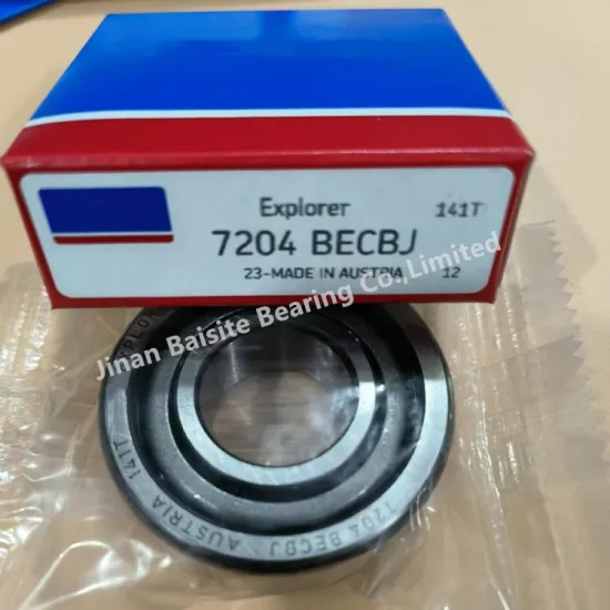 High Precision 7204-BEGAP Single Row Angular Contact Ball Bearing 2RZ