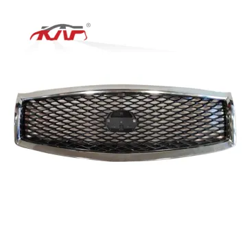 Black Chrome Front Grill Radiator Grille for Infiniti Q70 (2015)