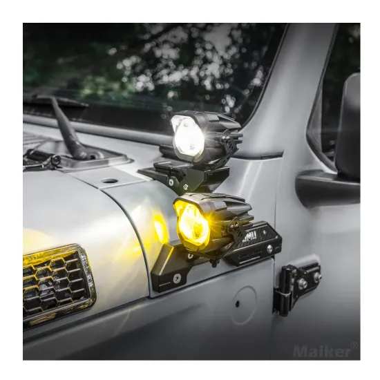 OMU Genesis Series A Pillar Light for Jeep Wrangler JK 4x4 LED Spotlight Accessory