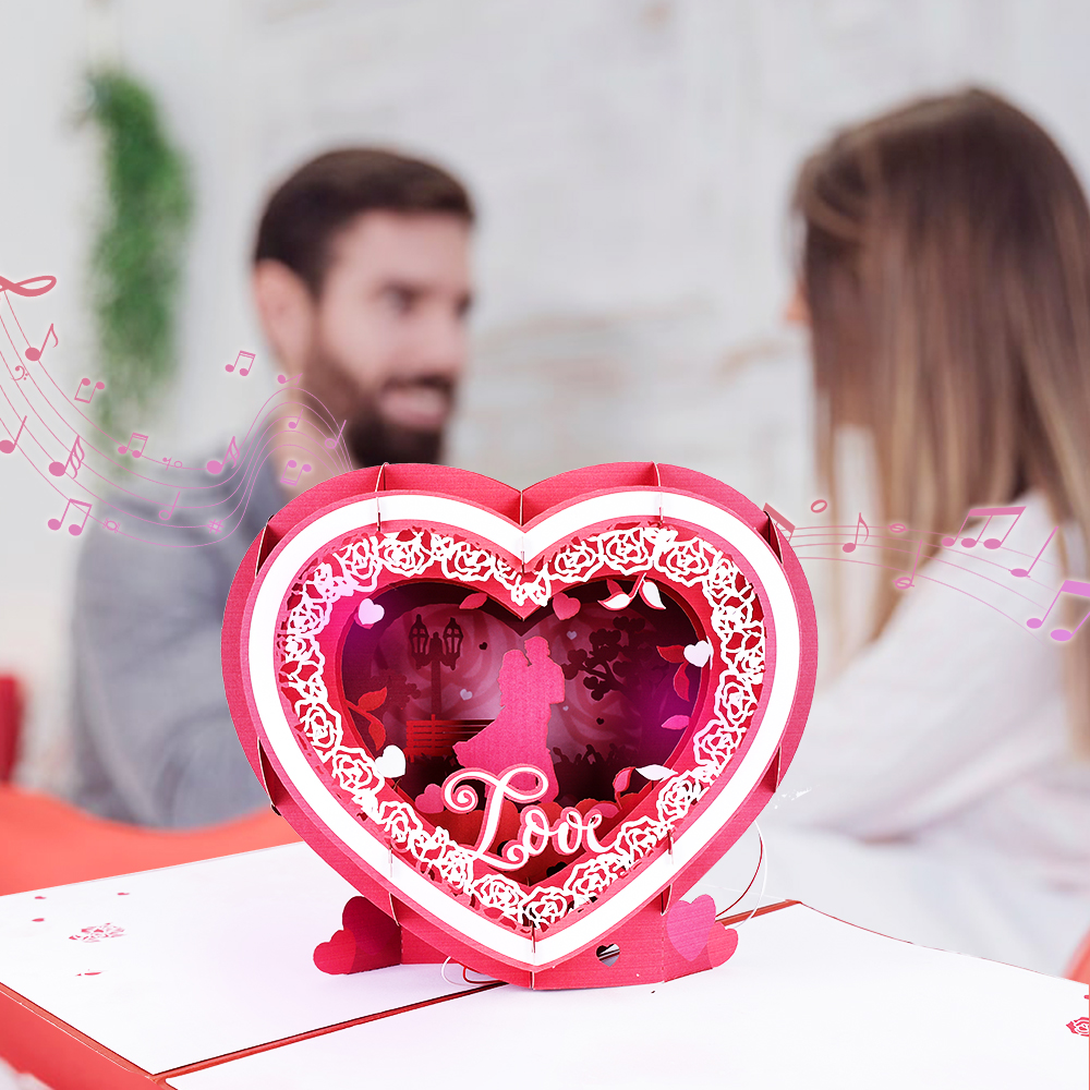 heart shaped valentine cards