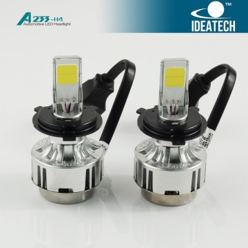 A233 DC 24V/33W 3000lm H4 led headlight IDEA brand built-in fan silver body