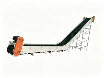 Truck Loading Conveyor Cleated Belt Conveyor