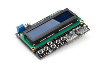 1602 Lcd Keypad Shield , Lcd1602 Expansion Board , Shield For Arduino