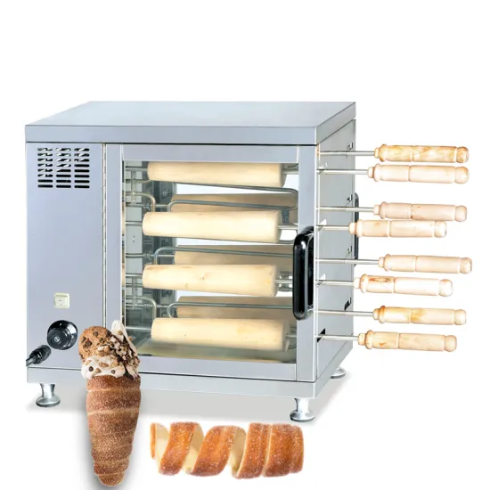 Czech Trdelník: Chimney Cake Grill and Oven Cone Roller Maker Machine