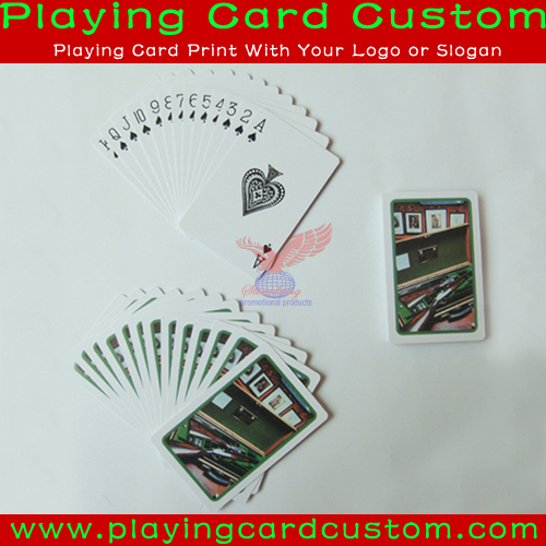 1000 Packs Minimum Order Custom Playing Cards in Bridge Size