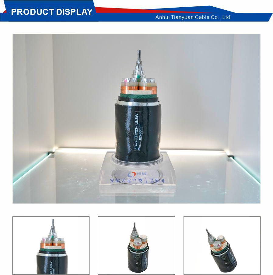 Armoured aluminum electrical cable