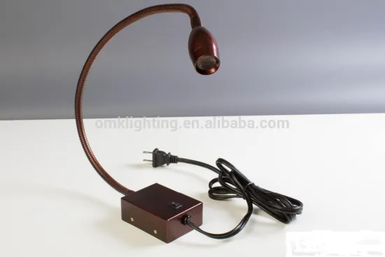 3 watt anti-brass aluminum material reading wall mount lighting