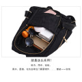 High quality Washed Black PU Women's Causal Backpack