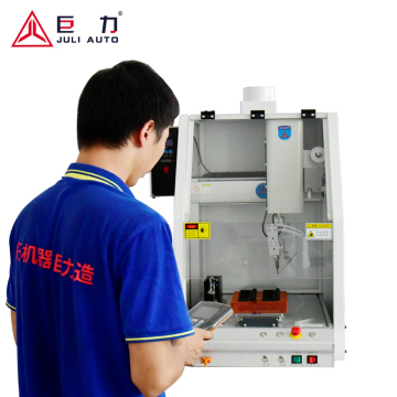 Low Price 3 Axis Desktop Soldering Robot with Protective Cover