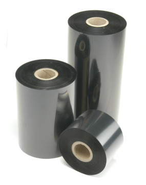 Inkanto Apr6 Lilin Resin Pencetak Ribbon 110mm x 450m Hitam Di Luka