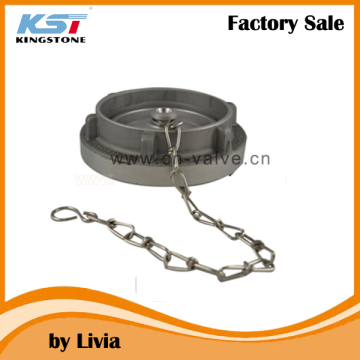 Food grade blind cap with chains