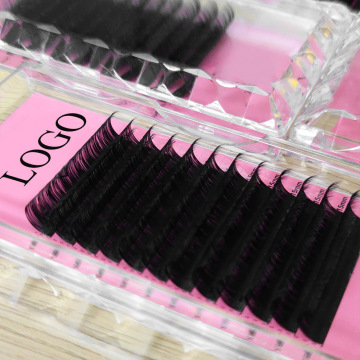 Wholesale Options for Individual Lash Extensions: Explore Varieties in Length and Color Including Matte Black PBT Classic Eyelashes