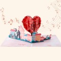 Pop-up čestitka za Valentinovo Naša ljubavna priča