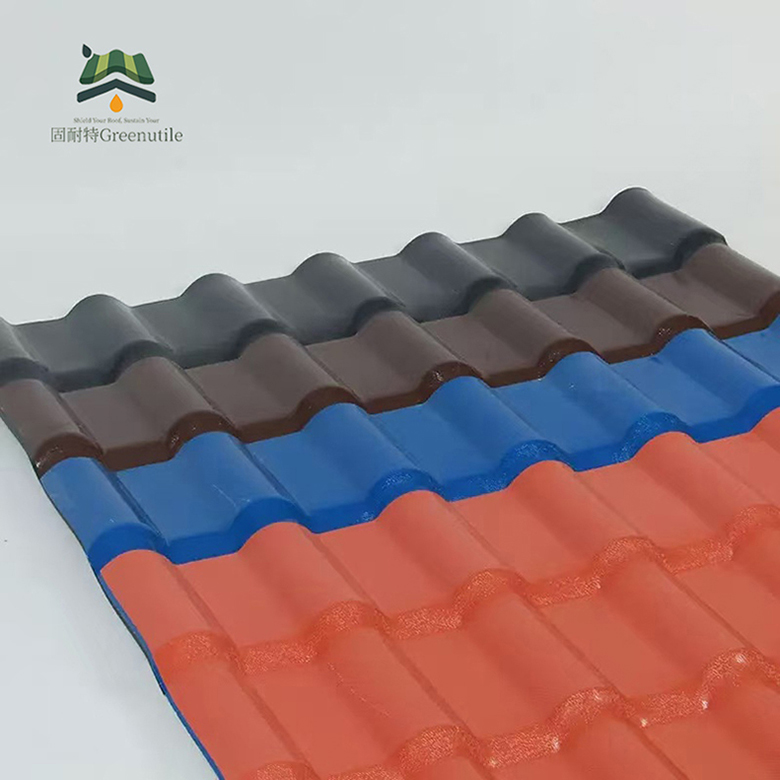 ASA PVC Roof Tiles Spanish Style 03