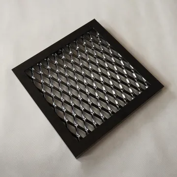 Expanded Aluminum Metal Mesh for Decorative Facade Cladding