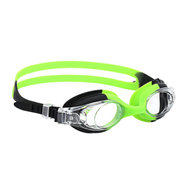 Silicone Free Adjustable Head Strap Child Swim Goggles