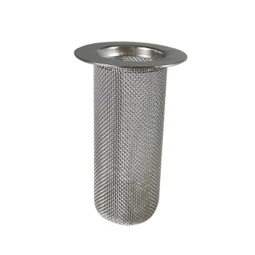 Round woven mesh filter cartridge stainless steel 304 316L Woven mesh filter cartridge