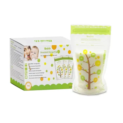 BPA-Free 200ml Storage Milk Bags for Baby Breastfeeding