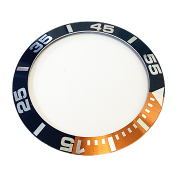 Two Tones Bezel Aluminum Insert For Watch