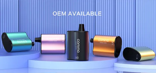 Comma 5500 Puff Bar Pocket Size Disposable Vape