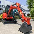 Gratis pengiriman harga murah mini excavator 3.5ton