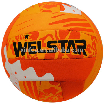 Lovely Safe Material Colorful Printing Neoprene Ball For Kids